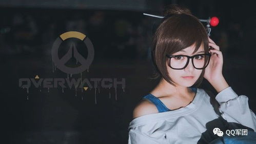 守望先鋒周美玲超還原cos 可愛小美打破次元墻