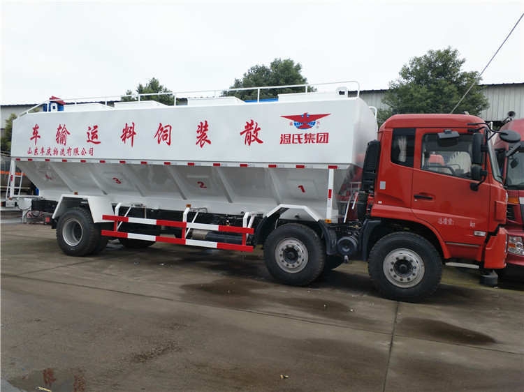 雙鴨山市東風天龍20噸散裝飼料車4S店 專業(yè)汽車經(jīng)銷商服務農(nóng)業(yè)運輸
